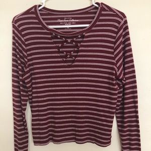 Striped Long Sleeve Shirt